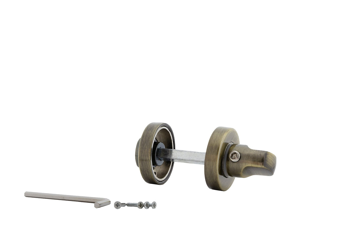 35 mm diameter leather-finish door handle