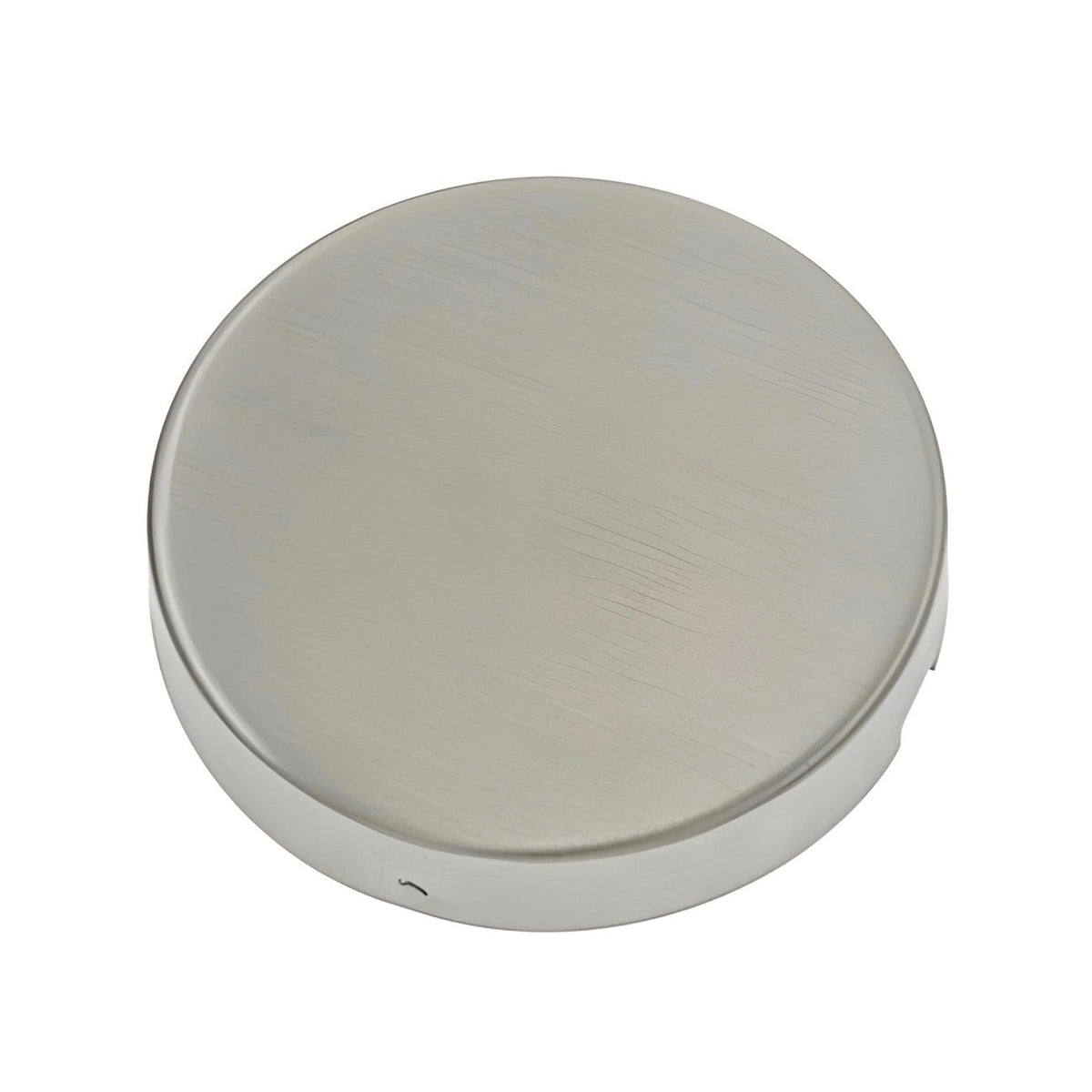 52mm diameter stainless steel blank security escutcheon