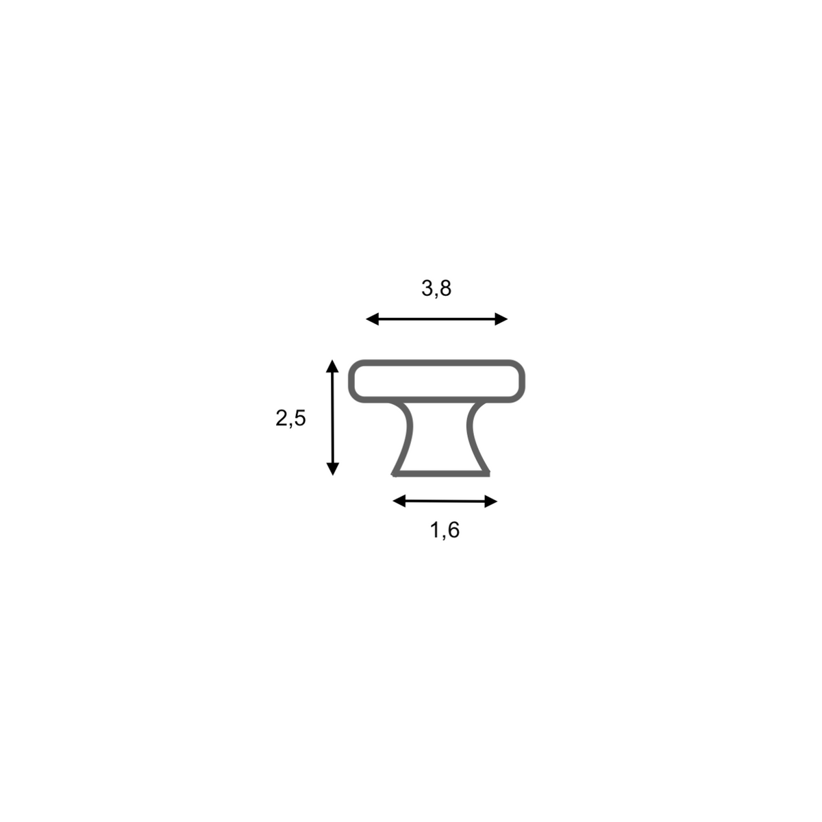 Pomo de porcelana blanco con dibujo de flor en relieve para muebles y armarios