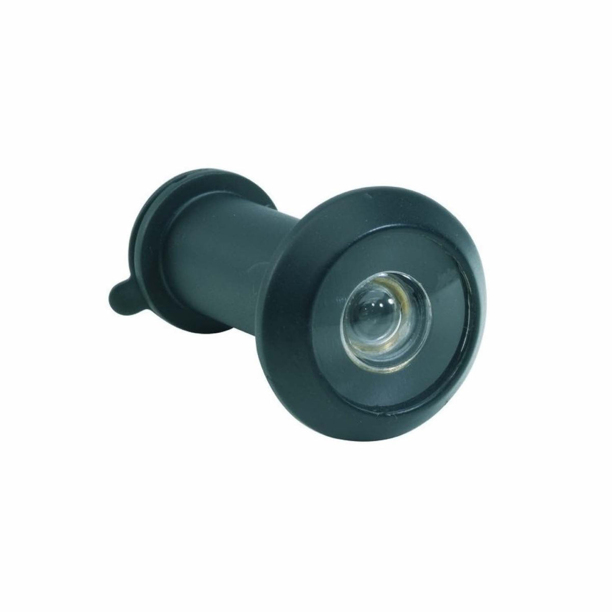 Türspion in Schwarz mit Linsen für 35-65mm Türen