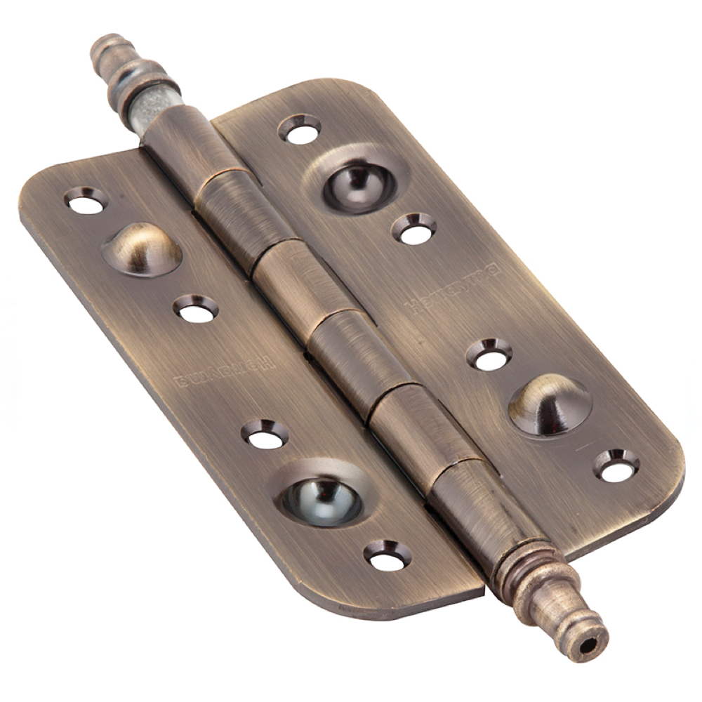 Cerniera di sicurezza speciale in acciaio a bordo tondo con finitura in pelle per porte blindate